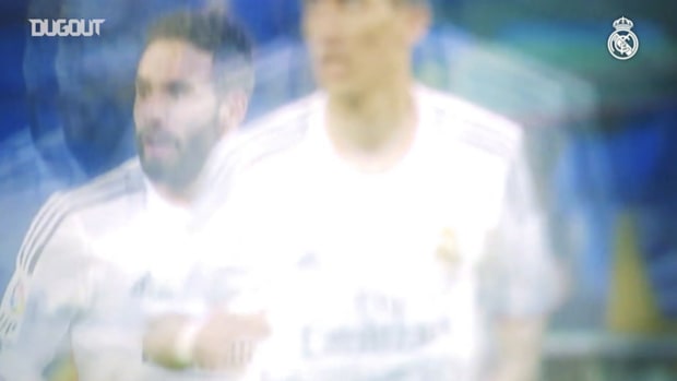 Dani Carvajal's first goal with Real Madrid